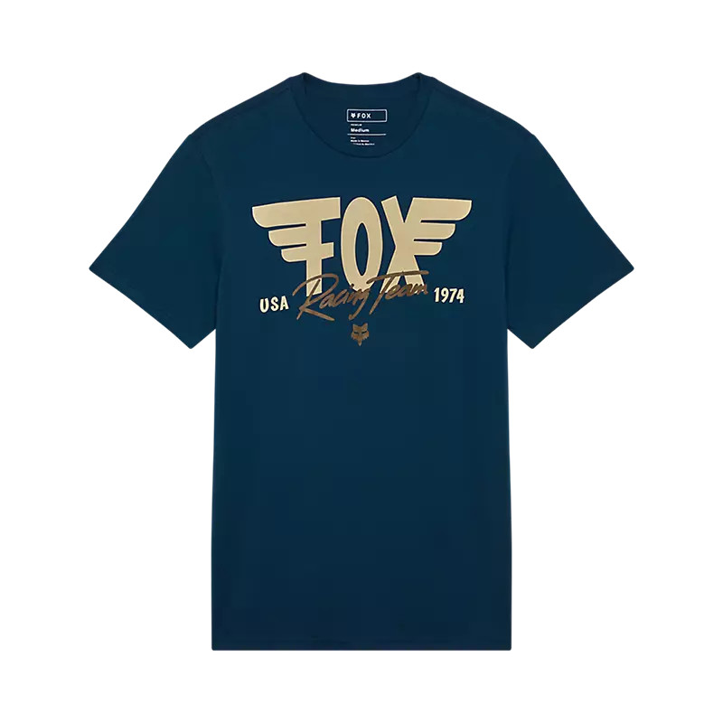 Image of FOX WINGED SS PREM POLÓ TWILIGHT KÉK