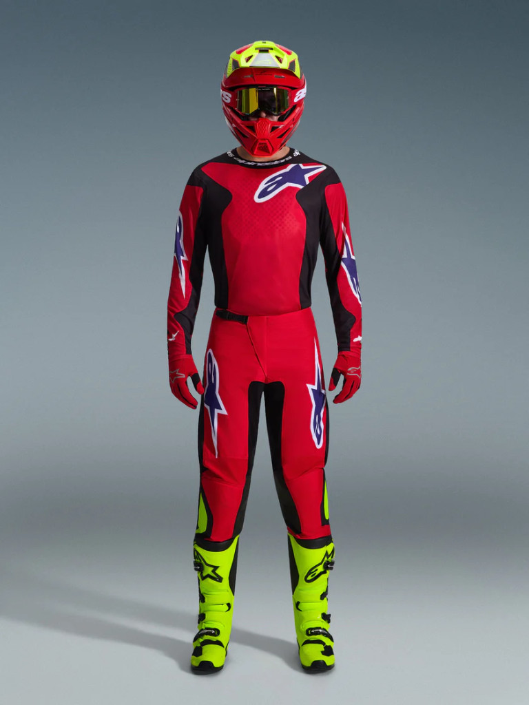 Image of Alpinestars Fluid grid piros ruhaszett