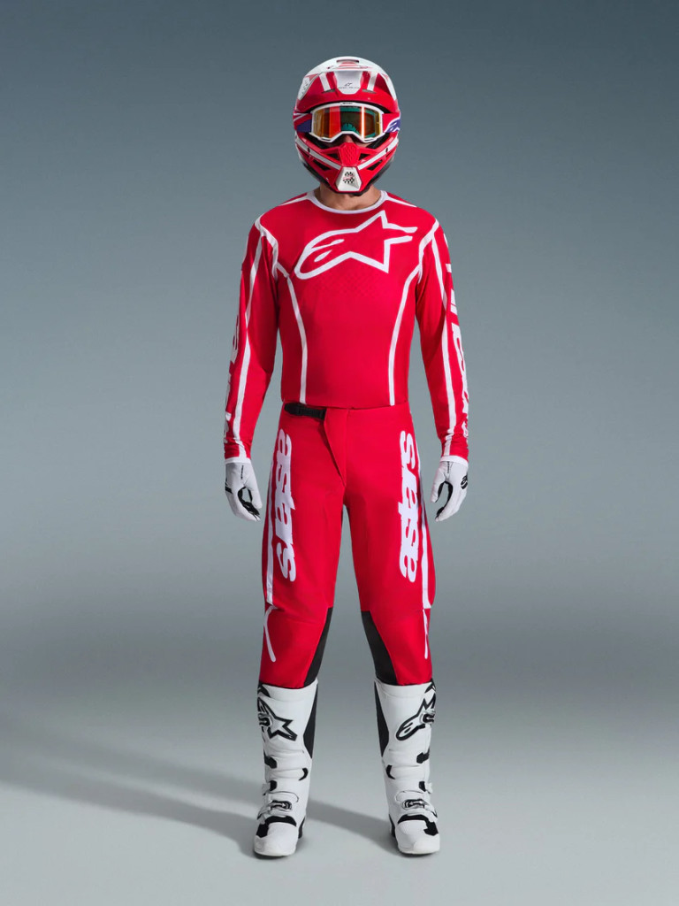 Image of Alpinestars Fluid apex piros ruhaszett