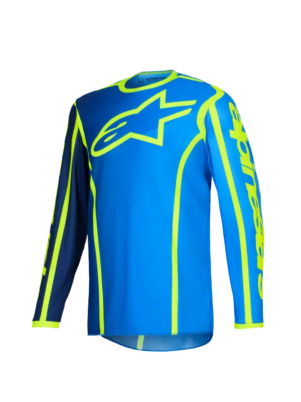Image of Alpinestars Fluid apex kék-fluo mez