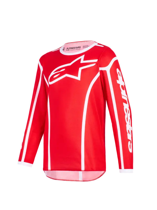 Image of Alpinestars Fluid apex piros gyerek crossmez