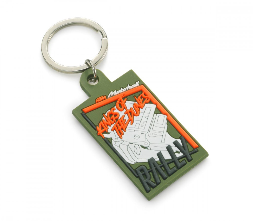 Image of KTM Special edition desert gumi kulcstartó, zöld