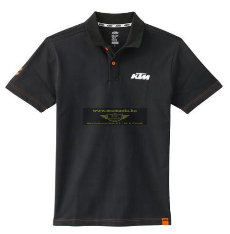 Image of KTM Racing póló, Fekete S MÉRET