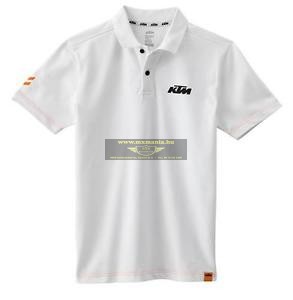 Image of KTM Racing póló fehér - S méretben