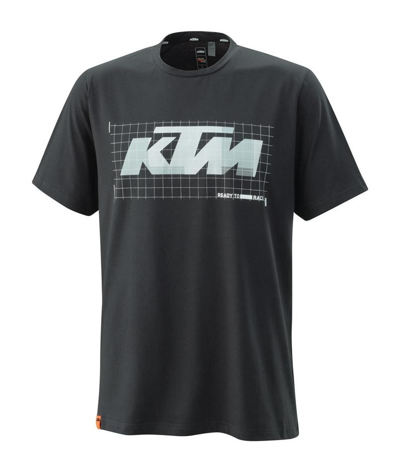 Image of KTM Grid black póló - 2XL méretben