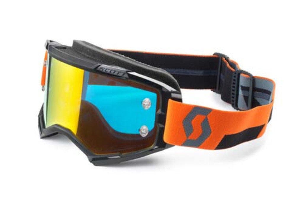 Image of KTM Fury black szemüveg - arany tükrös lencsével