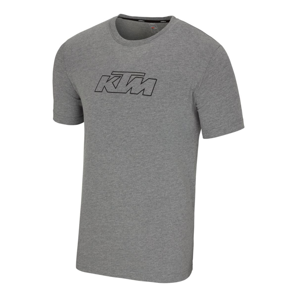Image of KTM Essential grey melange póló