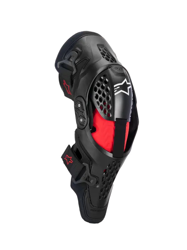Image of Alpinestars SX-1 plasma fekete-piros csuklós térdvédő