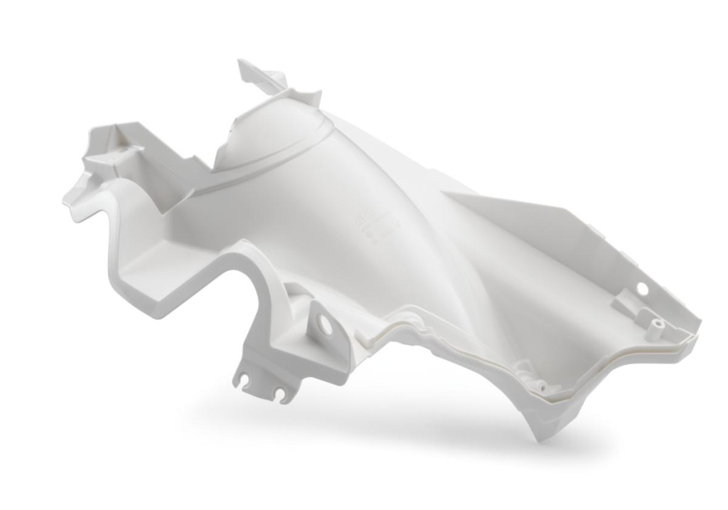 Image of Ktm légszűrőház, fehér színben - 2020-2023