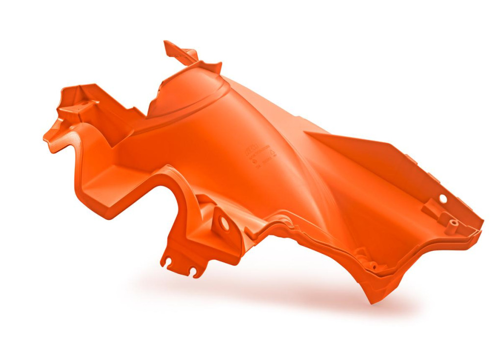 Image of Ktm légszűrőház, narancs színben - 2020-2023