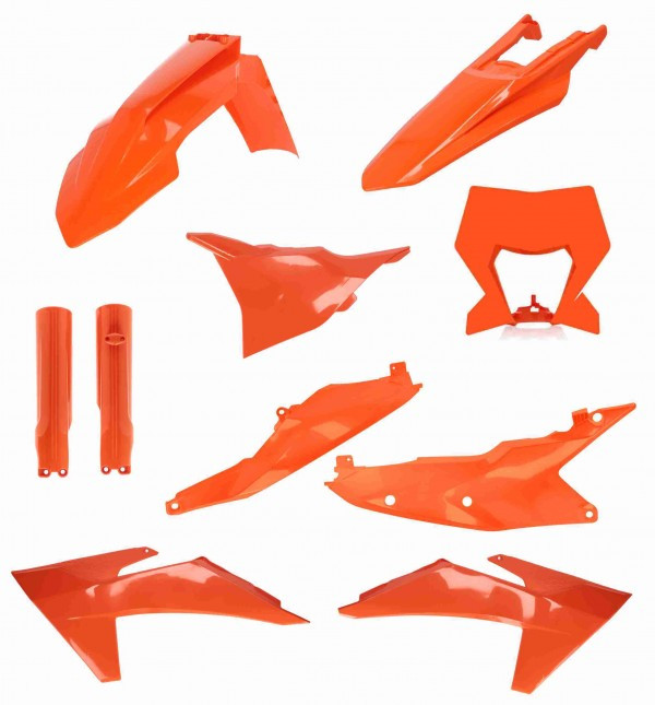 Image of Acerbis komplett full idomszett EXC 250/300 TBI 2024 - narancs