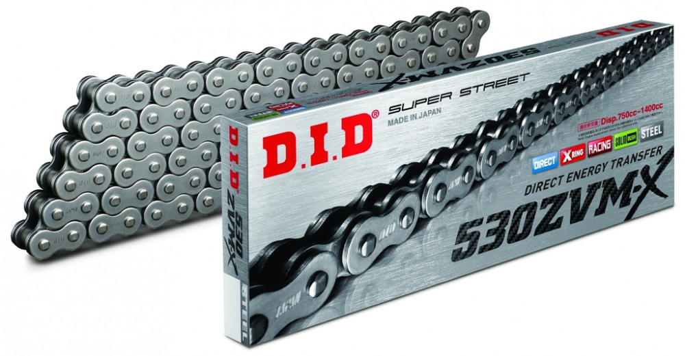 Image of DID 530ZVM-X extra erős, steel