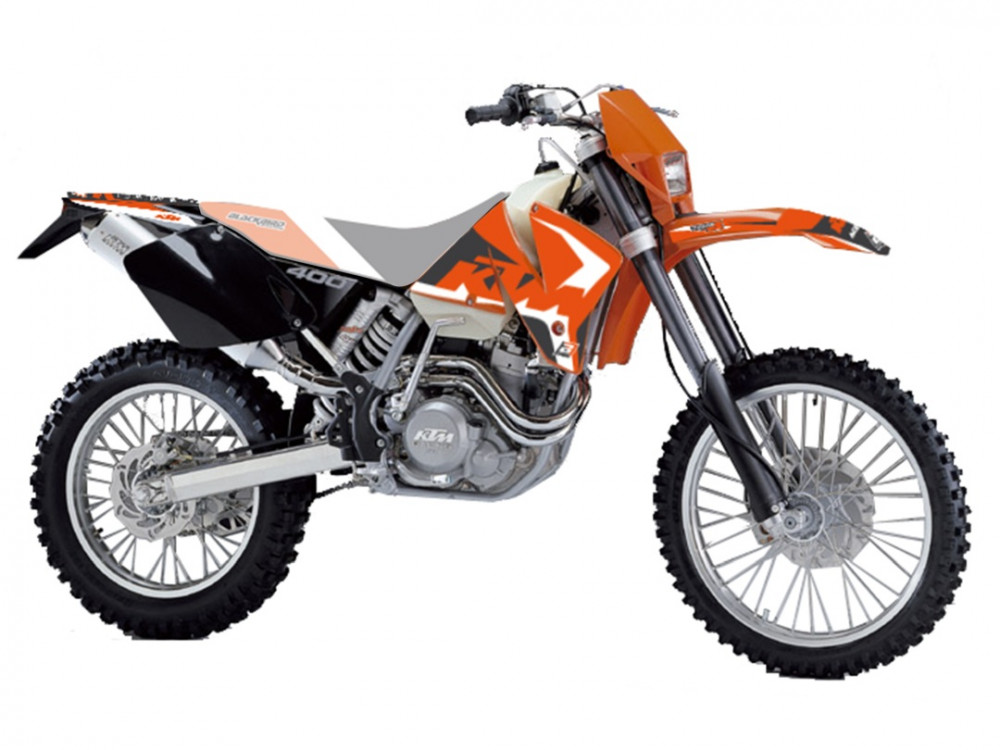 Image of Blackbird matrica szett, Ktm EXC 2001-2002