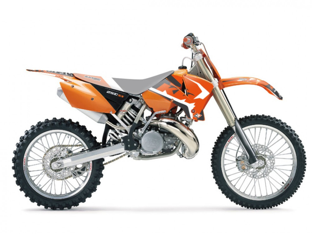 Image of Blackbird matrica szett, Ktm EXC 2003-2004, SX 2001-2004