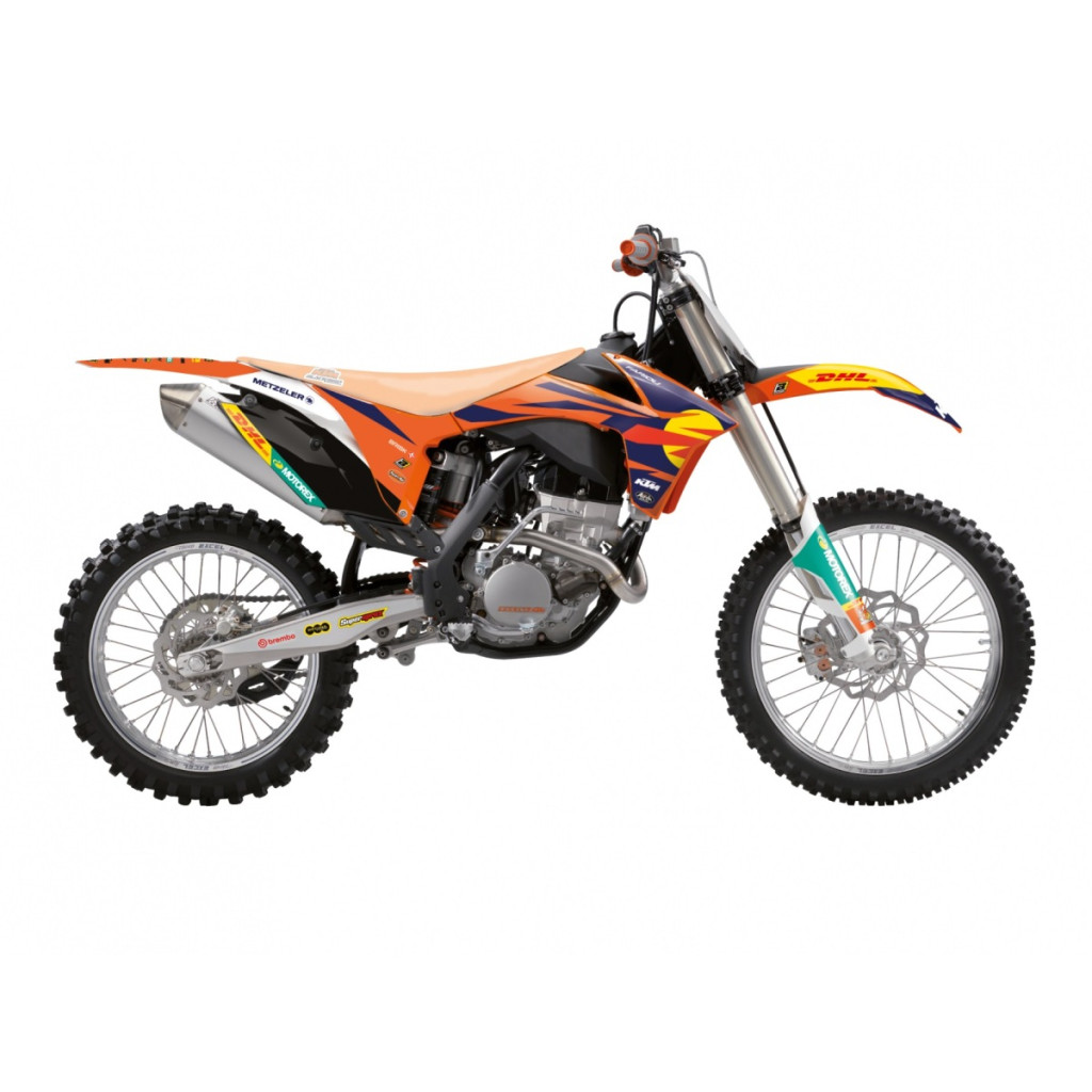 Image of Blackbird matricaszett REPLICA TROPHY 23" - KTM SX/SXF '11-'12, EXC/EXCF '12-'13 motorokhoz