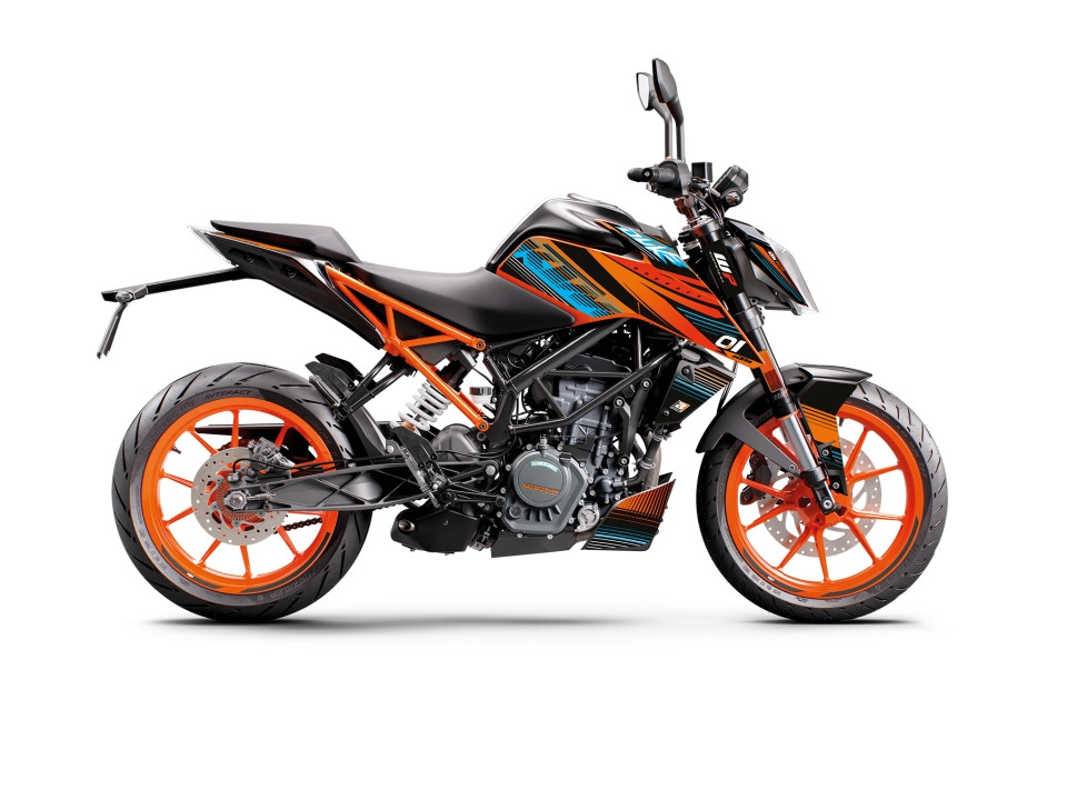 Image of Blackbird matrica szett, KTM Duke 125-200-390 '17-'23