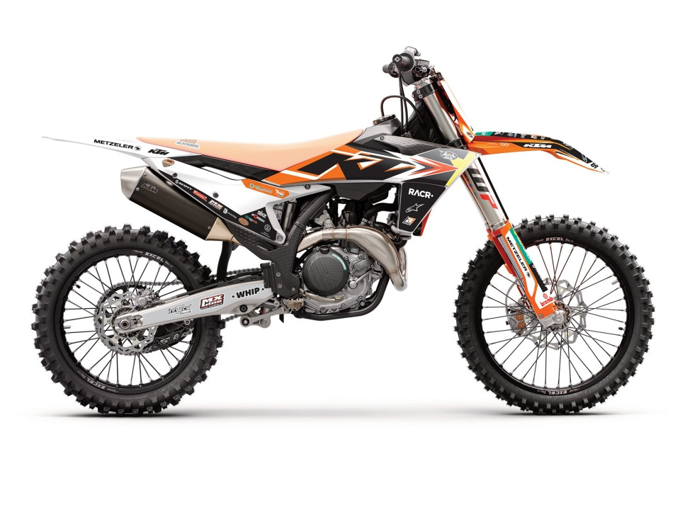 Image of Blackbird matrica szett, KTM SX/SXF 125/250/350/450 '23 REPLICA TROPHY 22