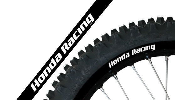 Image of Blackbird felni matrica szett, Honda