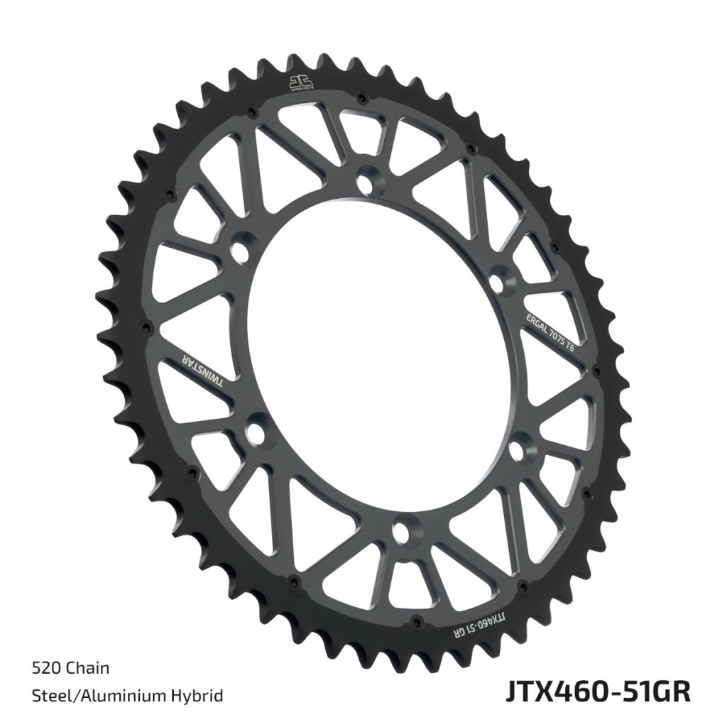 Image of Jt Sprockets twinstar hátsó fogaskerék - kawasaki kx/kxf all