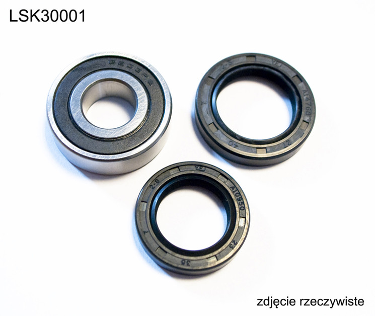 Image of Bearingworks kormányoszlop csapágy ,alsó, HONDA TRX 200/250/300/400/450/700 (25-1460)