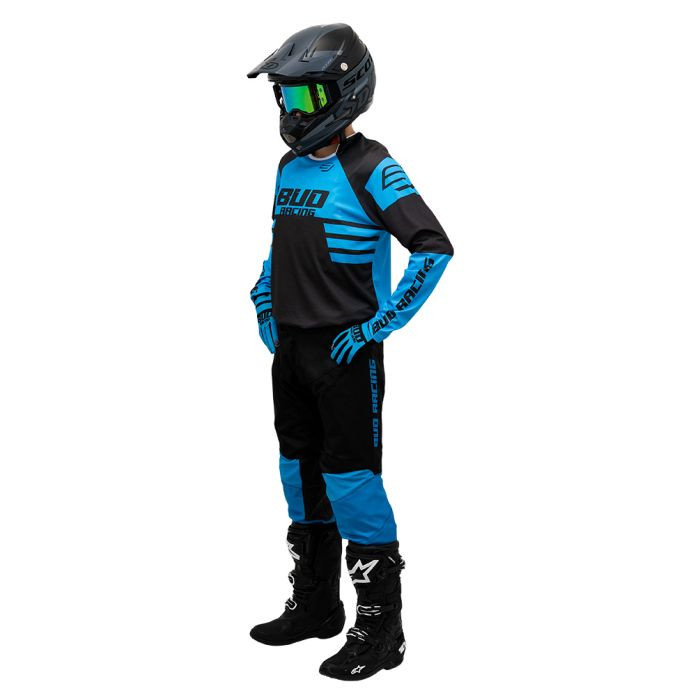 Image of Bud Racing Lazer Electric black-blue ruhaszett