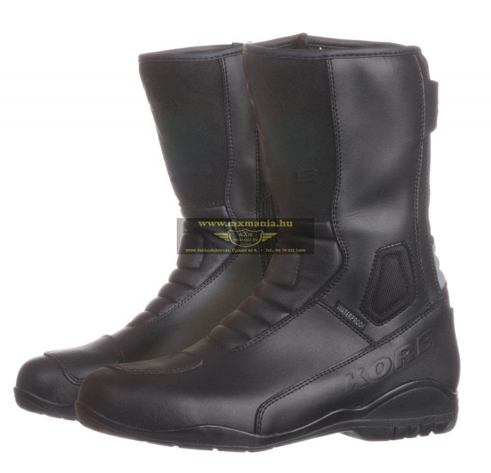 Image of Kore Touring Raw Black motoros csizma