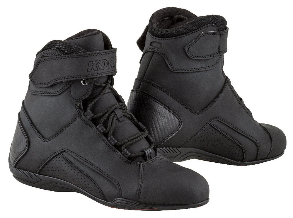 Image of Kore Velcro Black motoros cipő