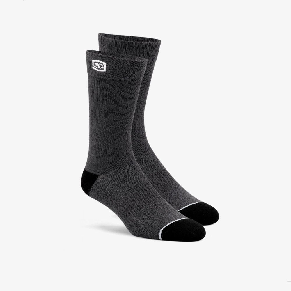 Image of 100% SOLID SOCKS GRAY S/M