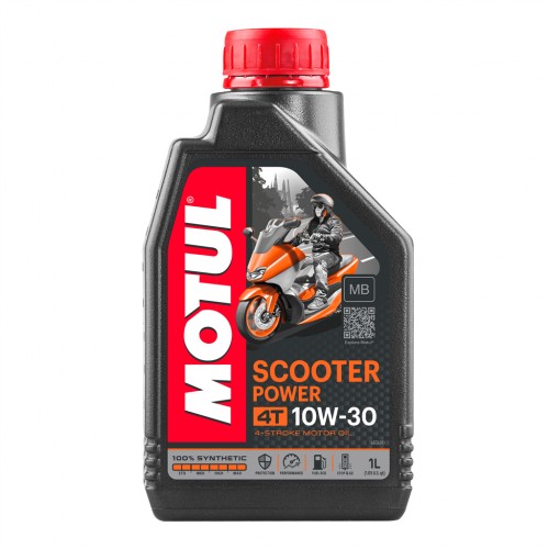 Image of Motul Scooter Power 4T 10W30 motorolaj