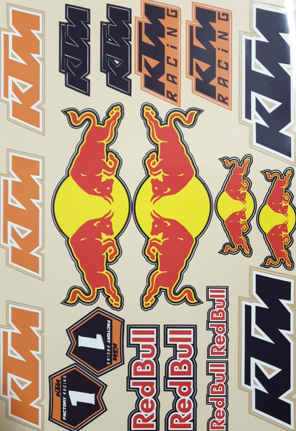Image of Ktm red bull matrica