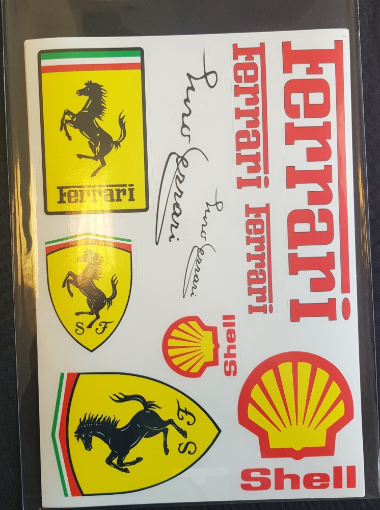 Image of FERRARI MATRICA SZETT 25×17CM