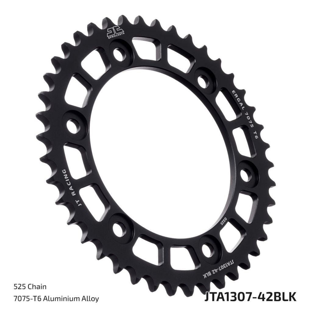 Image of JT Sprockets hátsó lánckerék, ALU 1307, Honda Road CBR600