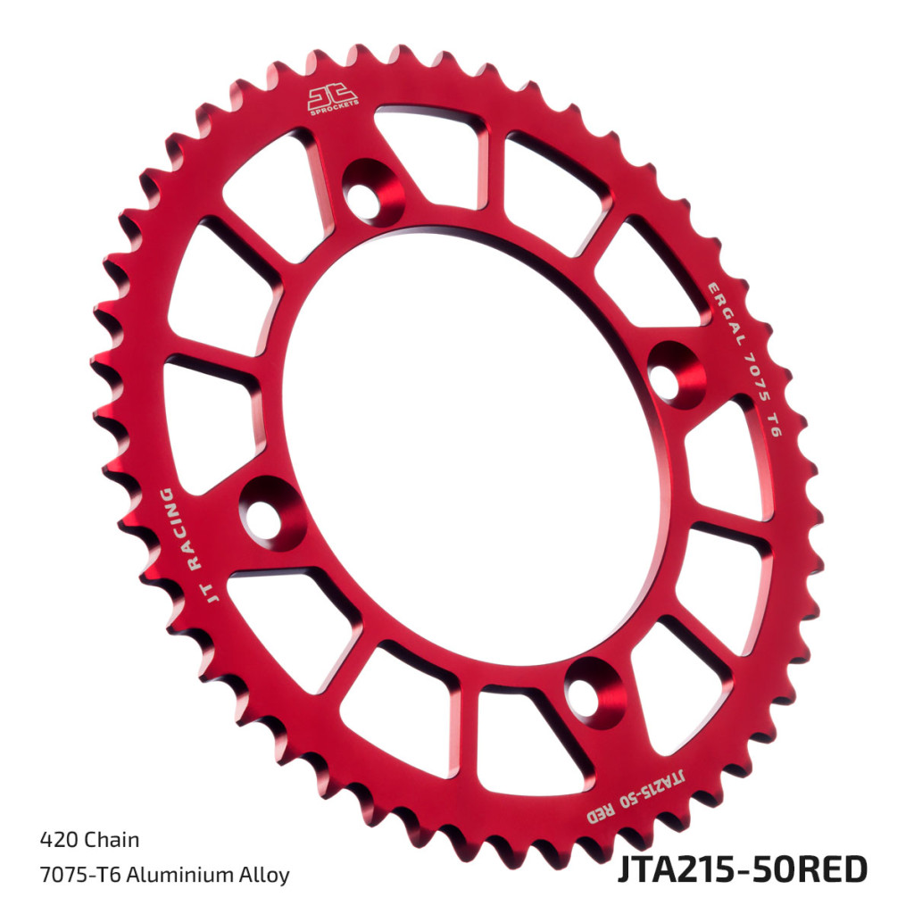 Image of JT Sprockets hátsó lánckerék, ALU, 215, Honda CR/CRF motorokhoz