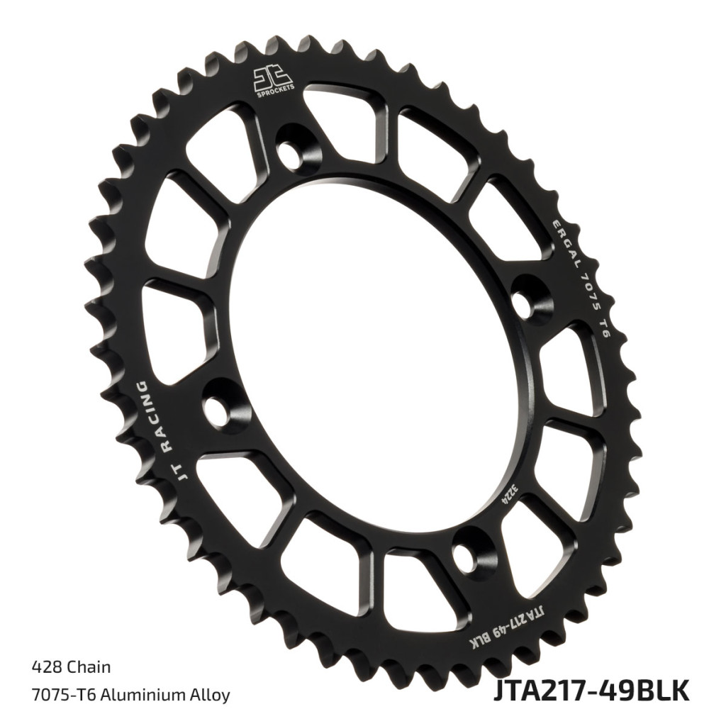 Image of JT Sprockets hátsó lánckerék, ALU, 217, Honda CR80-85