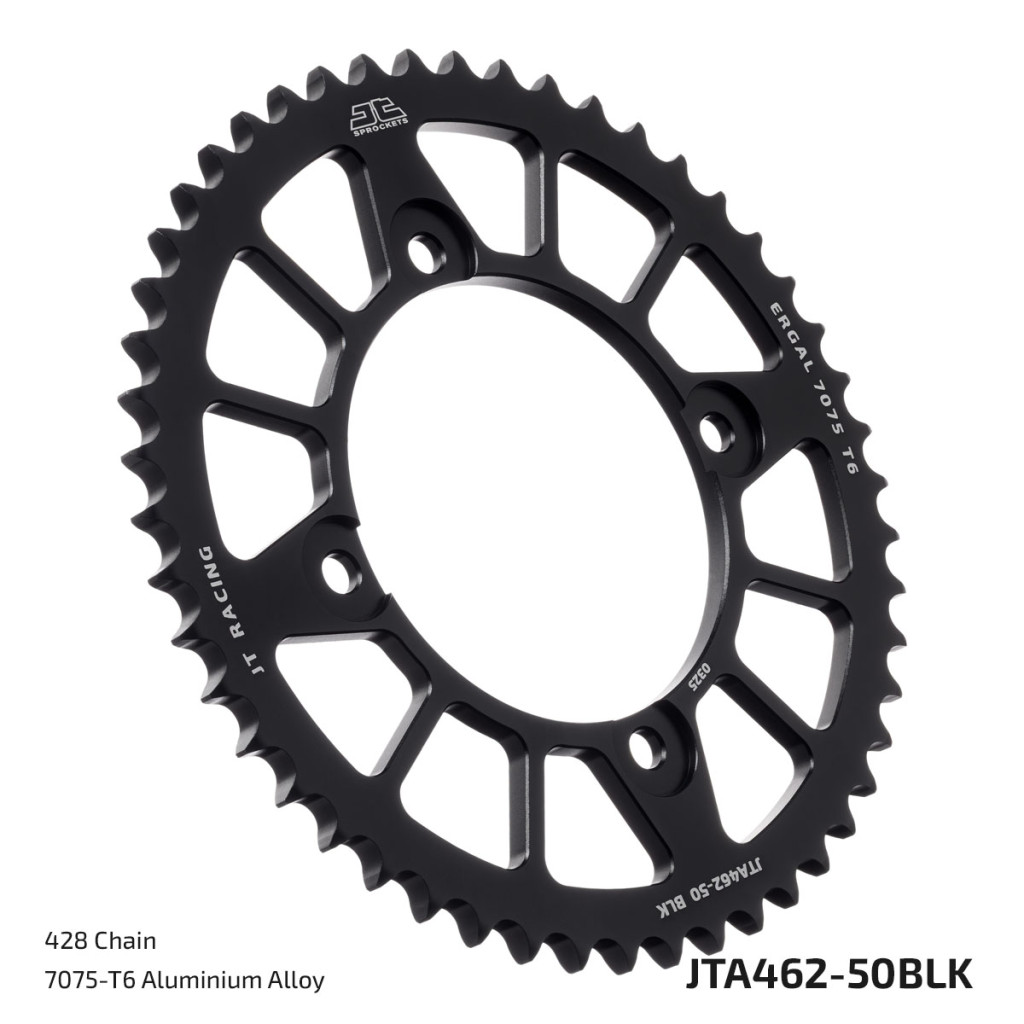Image of JT Sprockets hátsó lánckerék, ALU 462, Kawasaki KX 80-100/KLX, Suzuki RM100