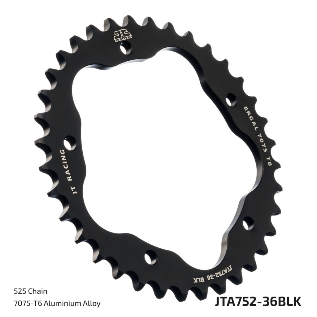 Image of JT Sprockets hátsó lánckerék, ALU 752, Ducati utcai motorokhoz