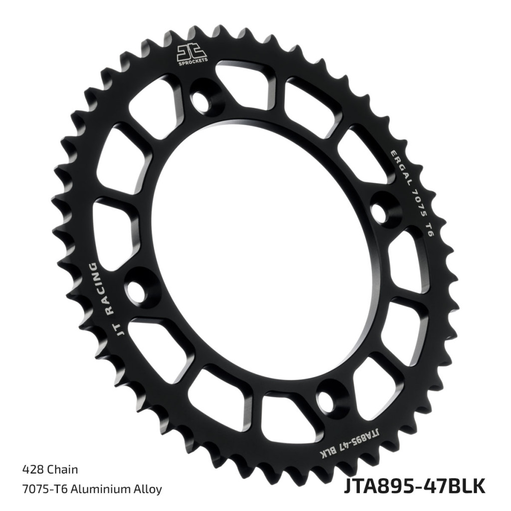Image of JT Sprockets hátsó lánckerék, ALU 895, KTM 85 SX-XC, 105 SX-XC