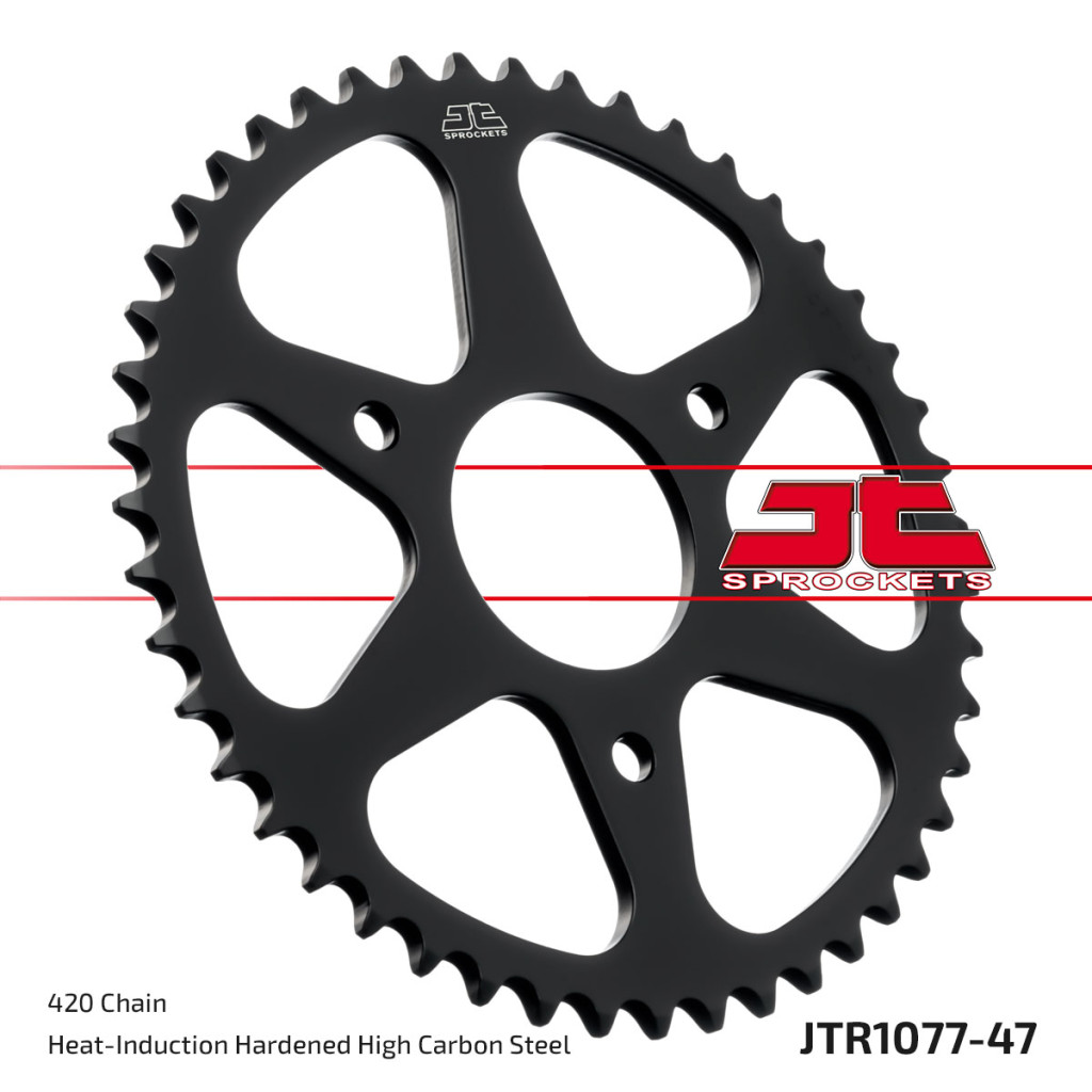 Image of JT Sprockets hátsó lánckerék, 1077, Rieju Road 50