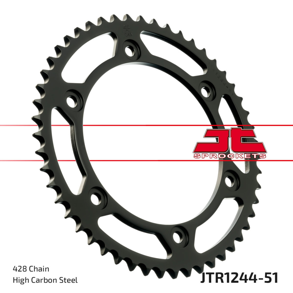 Image of JT Sprockets hátsó lánckerék, 1244, Honda Road VT/VTR250,CBR250