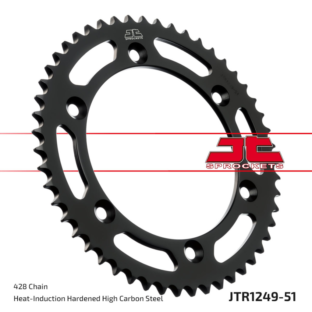 Image of JT Sprockets hátsó lánckerék, 1249, Honda Road XLR125