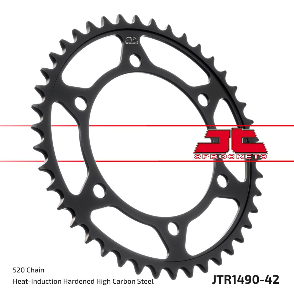 Image of JT Sprockets hátsó lánckerék, 1490, Kawasaki-Honda-Suzuki utcai motorokhoz