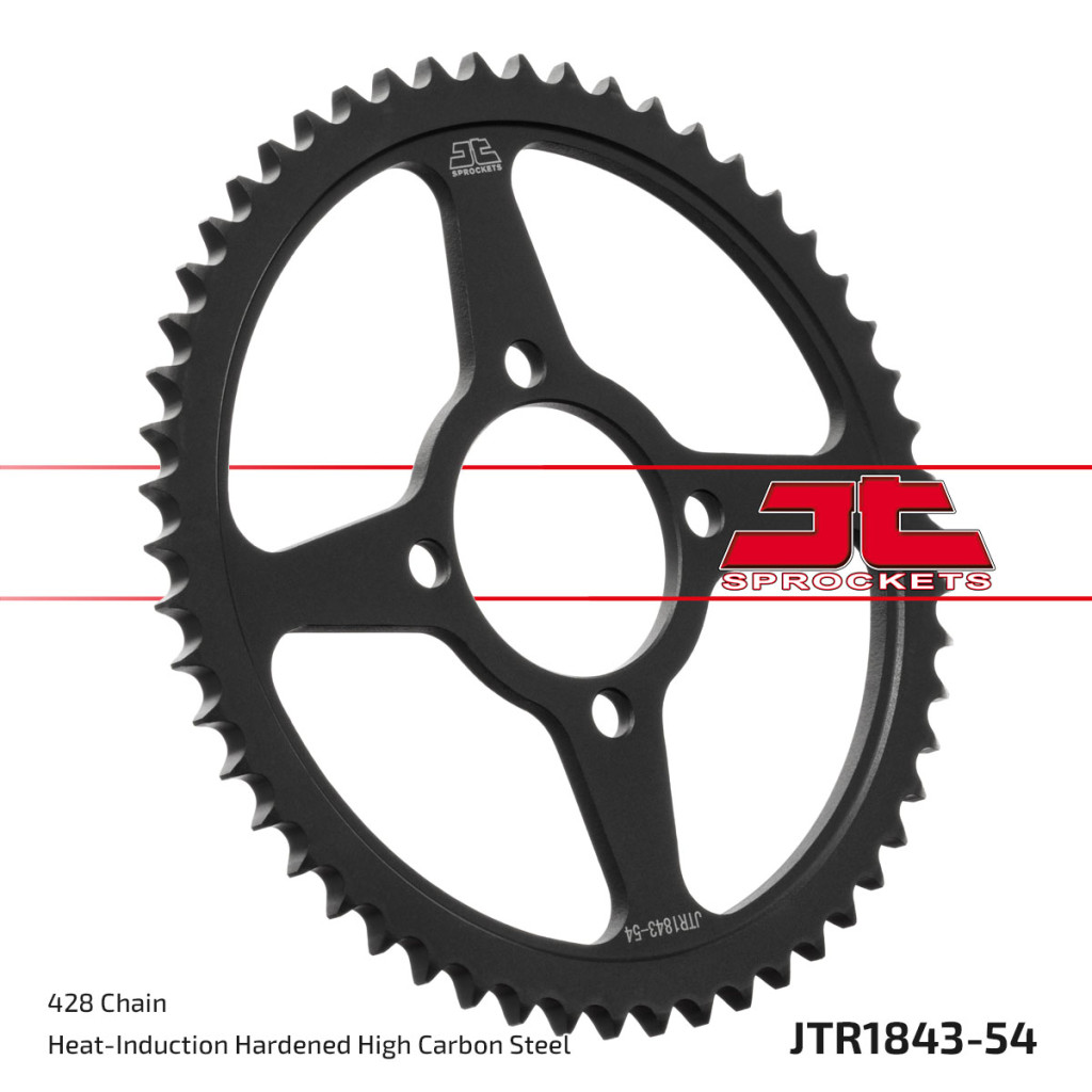 Image of JT Sprockets hátsó lánckerék, 1843, Yamaha Off Road TT-R125