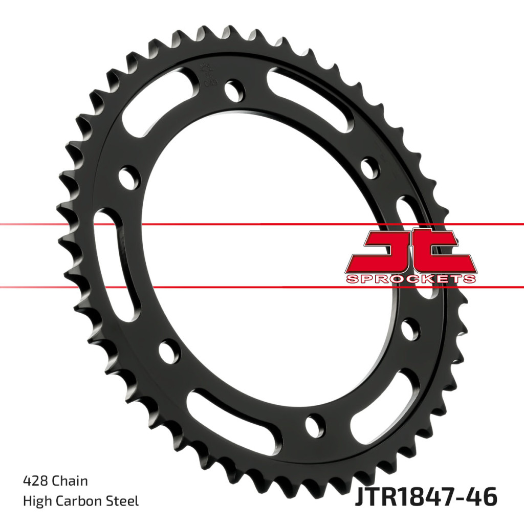 Image of JT Sprockets hátsó lánckerék, 1847, Yamaha utcai motorokhoz