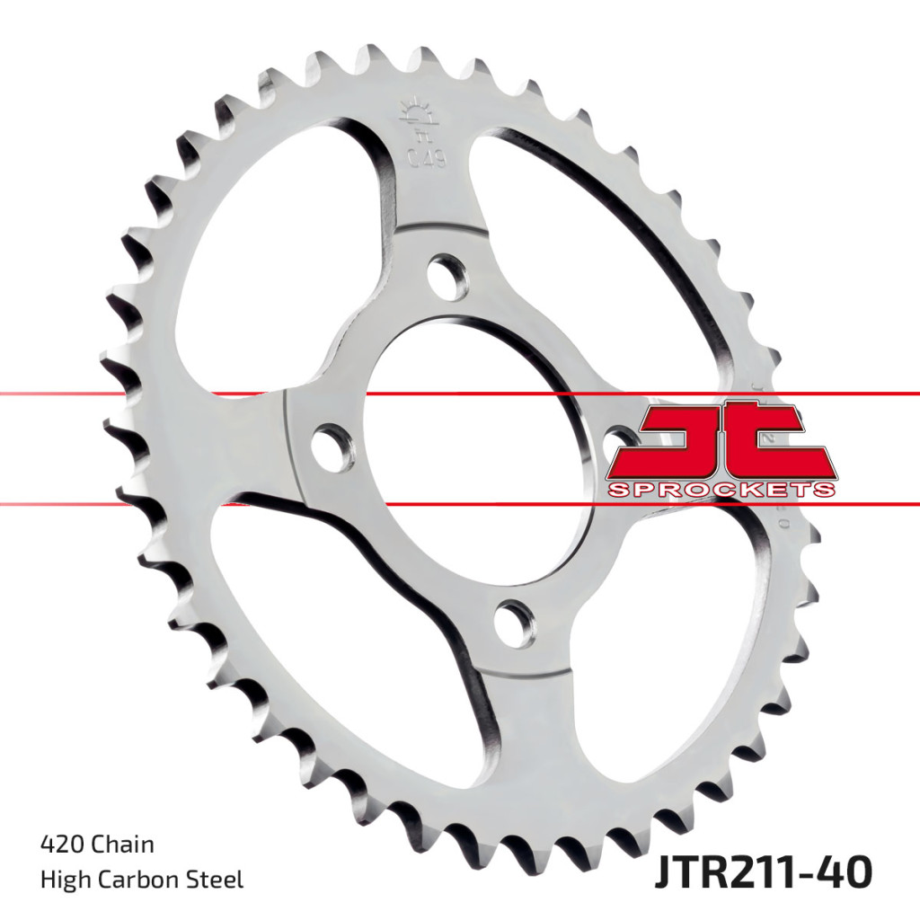 Image of JT Sprockets hátsó lánckerék, 211, Honda C90 CUB/G50 GLX