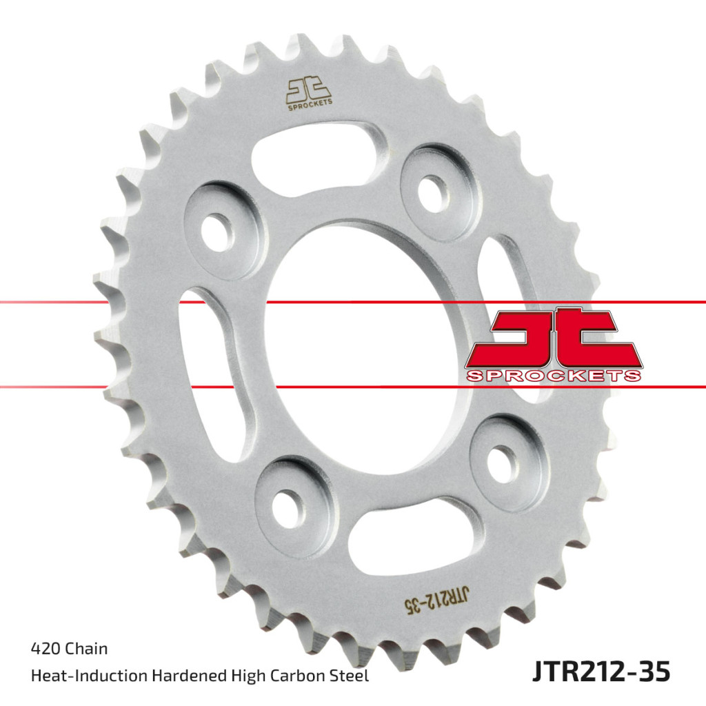 Image of JT Sprockets hátsó lánckerék, 212, Honda MSX/ANF/110 Wawe