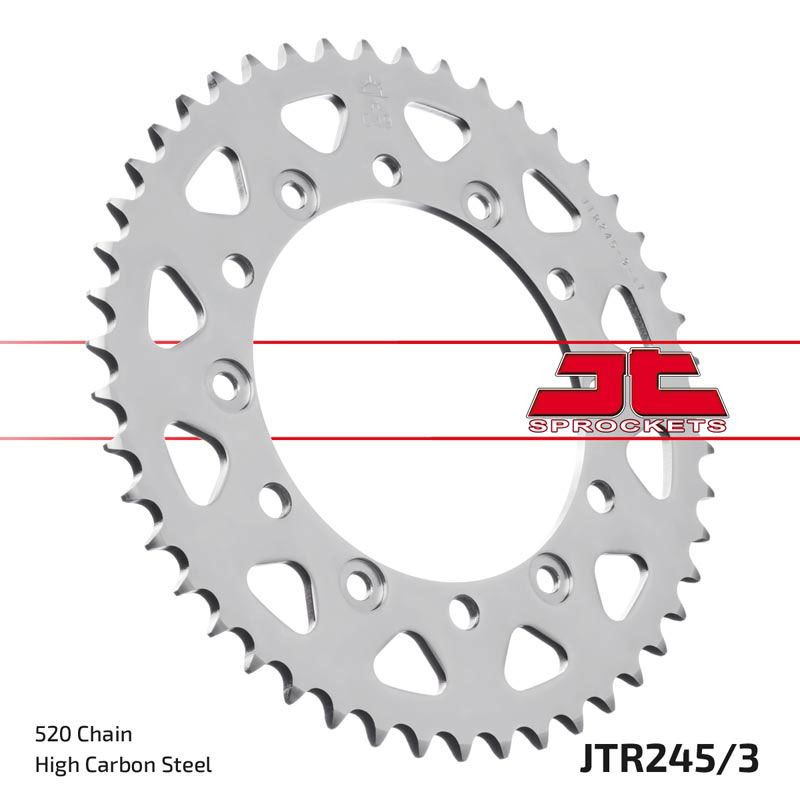Image of JT Sprockets hátsó lánckerék, 245/3, Honda/Yamaha OffRoad/Road