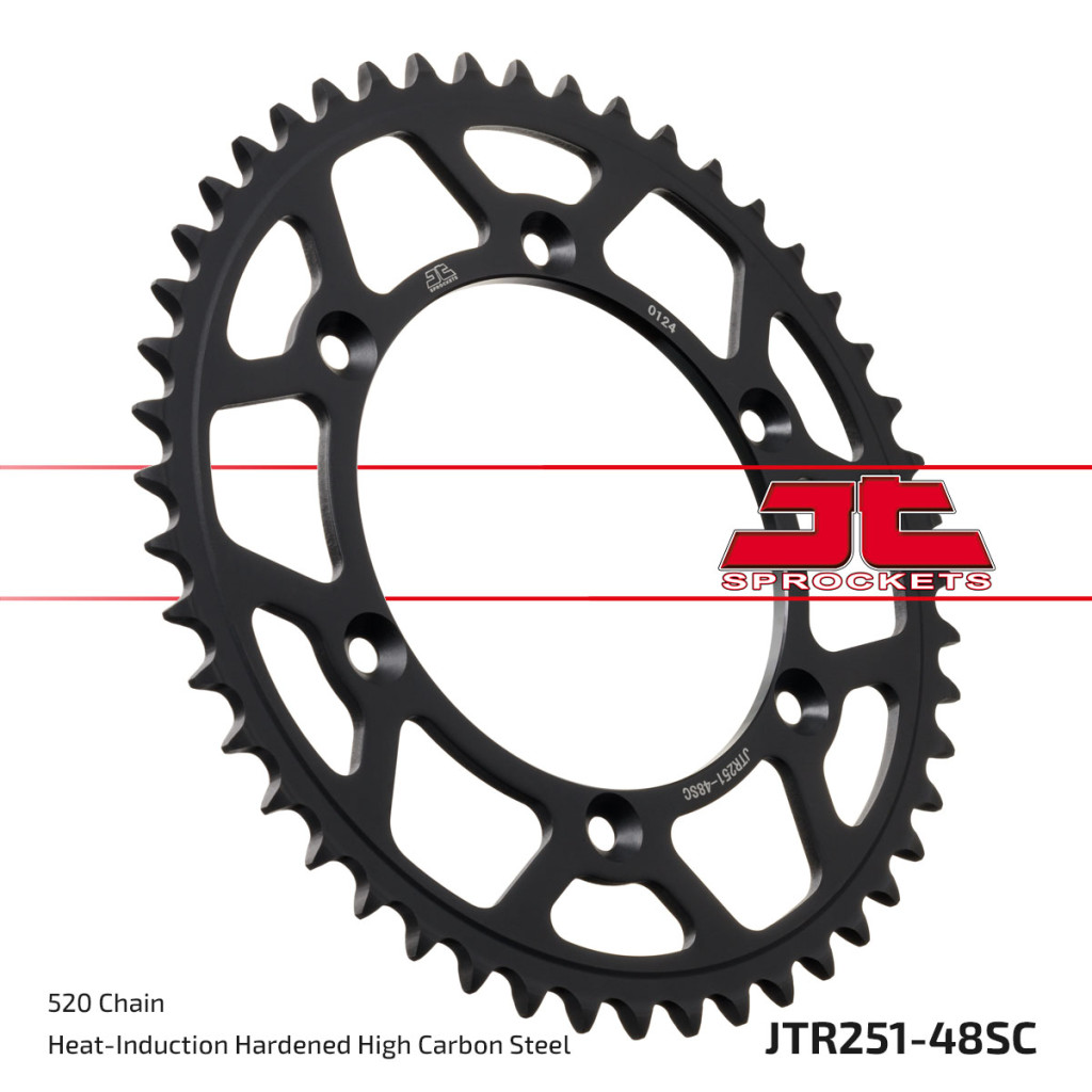 Image of JT Sprockets hátsó lánckerék, 251, Yamaha OffRoad motorokhoz