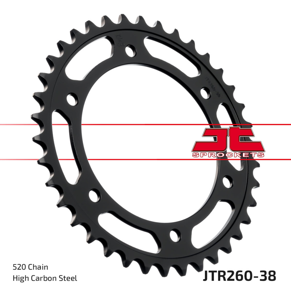 Image of JT Sprockets hátsó lánckerék, 260, Honda XL250/XR250