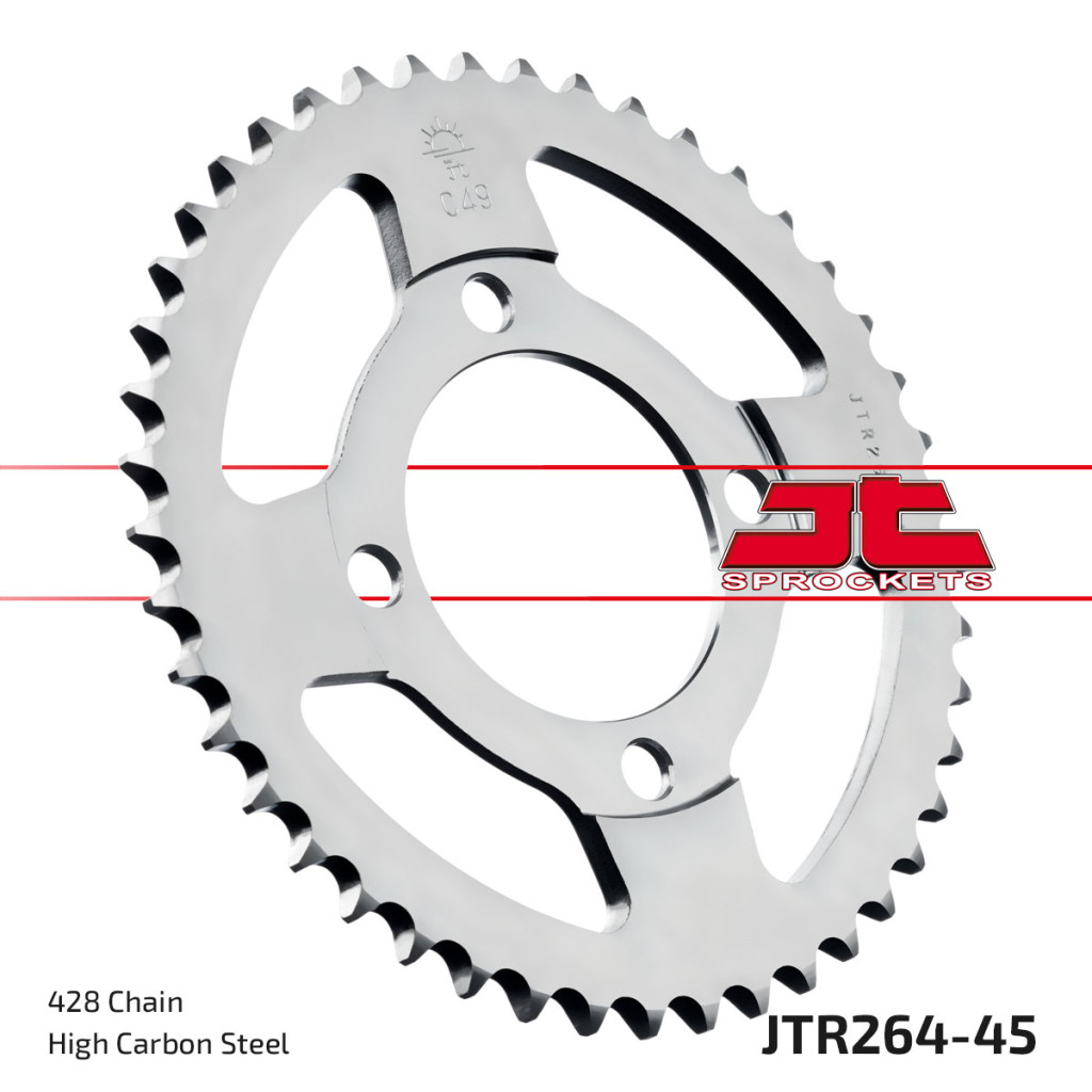Image of JT Sprockets hátsó lánckerék, 264, Honda Road CT110