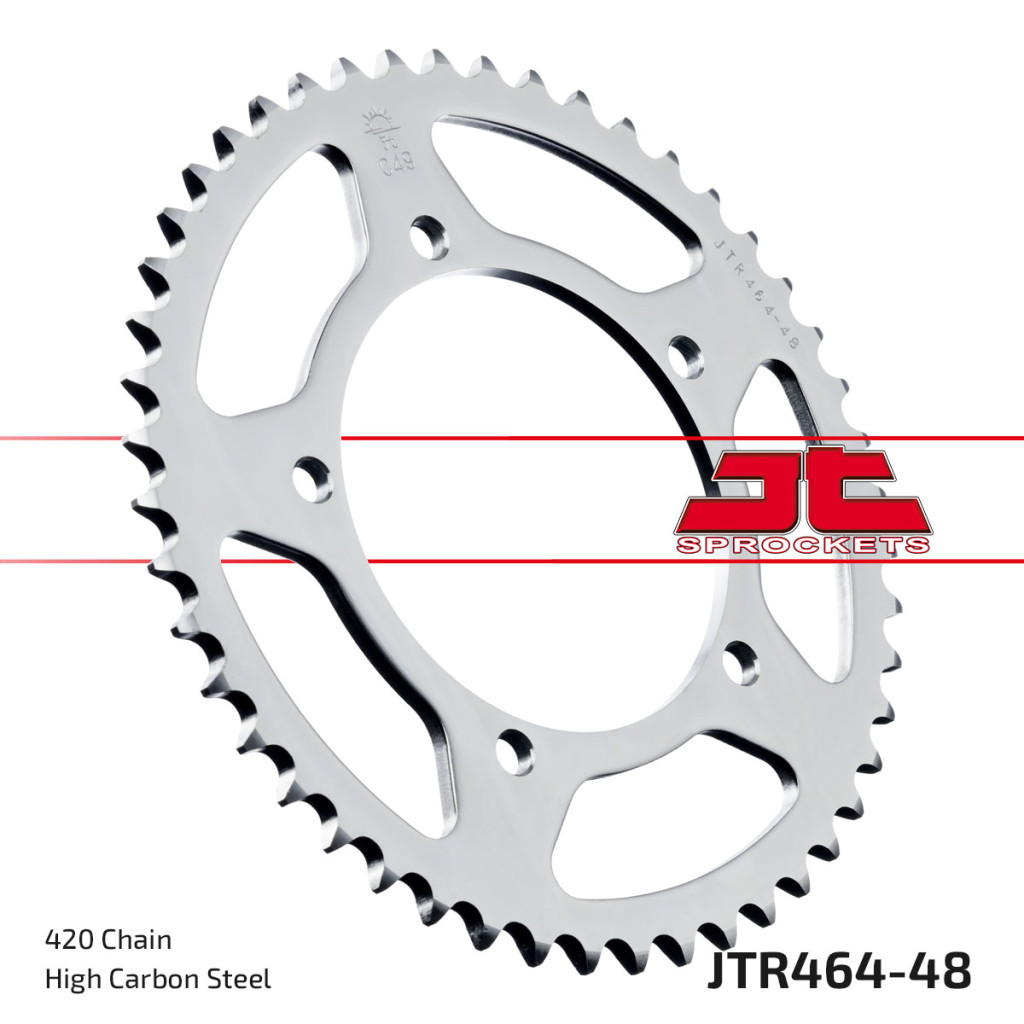 Image of JT Sprockets hátsó lánckerék, 464, Kawasaki KX/KDX, Suzuki RM60